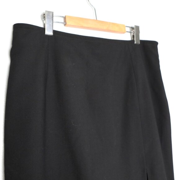 JOSEF Black Pencil Skirt Workwear Office Sleek Lined Classic Casual Plus size - Picture 6 of 8